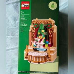 NIB Lego Limited Edition Ballerina & Nutcracker Scene, Set 40701